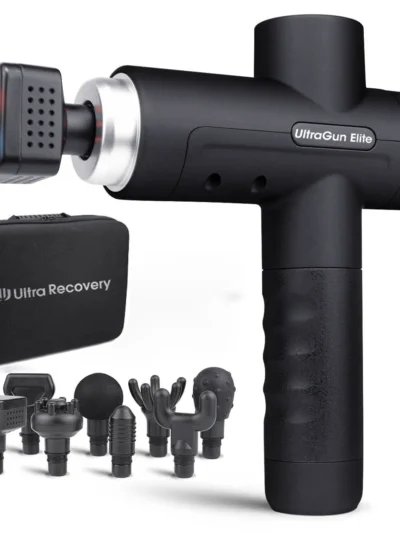 Massage Gun - Ultra Gun Elite with attachments